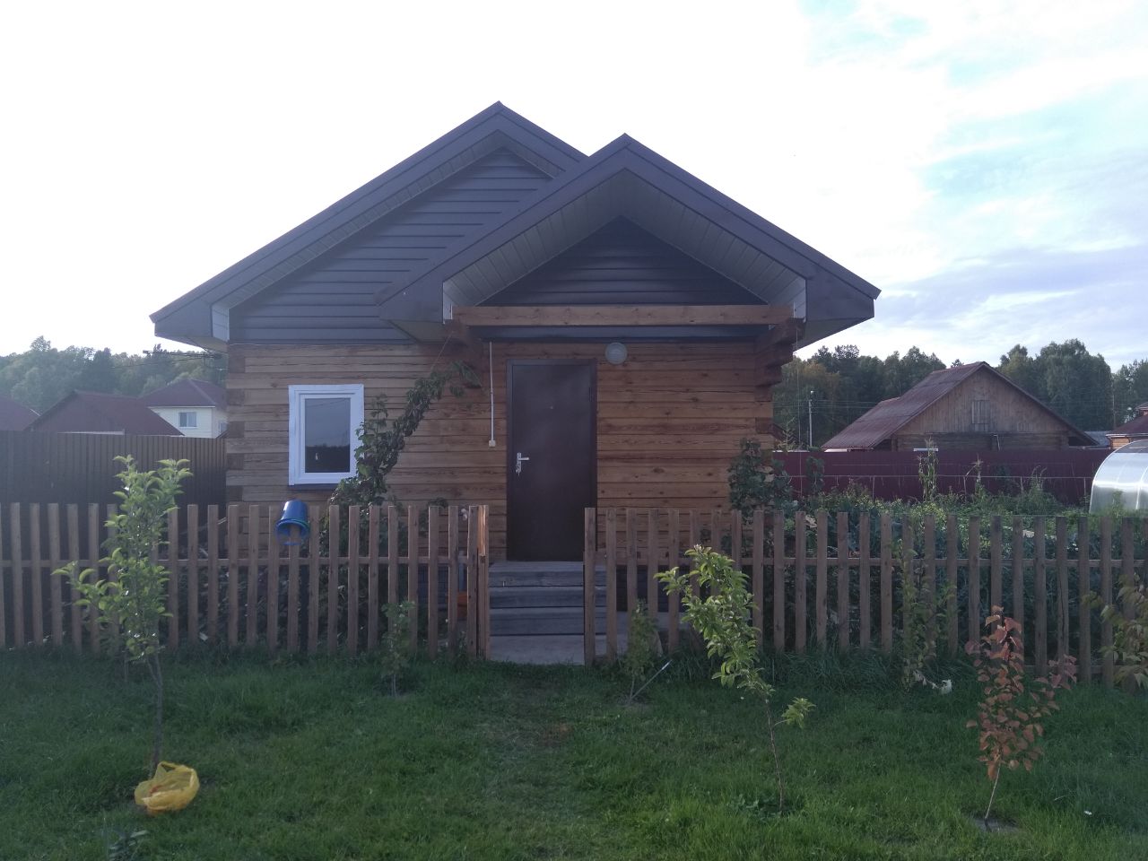 Баня из деревянного бруса 32 кв.м.